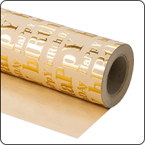 Gold Wrapping Paper