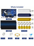 Twinkle Twinkle Little Star Shower Decorations With Balloon Arch Kit