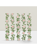 5pcs 32.5ft Pink Rose Garland Artificial Floral Vines for Party Wedding Decor