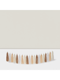Boho Rainbow Tassel Garland 20 Neutral Tassels White Brown Champagne for Party Decor