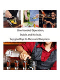 12-Pack Liquor Pour Spouts with Dust Caps Speed Pourers for Bar and Bottles