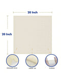 8 Pc Reusable 20x20 Inch Unbleached Cotton Cheesecloth for Cooking and Baking