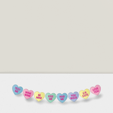 Valentine Conversation Hearts Banner 10ft for Home & Party Decor