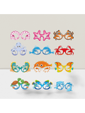36-Pc Sea Animal Photo Booth Props for Ocean and Fishing Birthday Parties