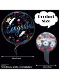 12-Pack 20in Transparent Bobo Balloons Clear Birthday & Wedding Decor