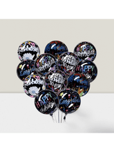 12-Pack 20in Transparent Bobo Balloons Clear Birthday & Wedding Decor