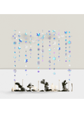 52ft Winter Wonderland Garland Iridescent Snowflake Streamer Party Decor
