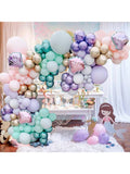 Mermaid Tail Arch Kit 150pcs Under The Sea Balloons For Birthday Or Shower