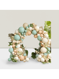 Neutral Green Arch Kit 122pcs Sand Apricot Olive Balloons For Wedding Or Birthday