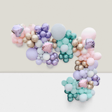 Mermaid Tail Arch Kit 150pcs Under The Sea Balloons For Birthday Or Shower