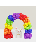 144pcs Rainbow Balloon Arch Kit 6 Color Garland For Birthday Shower Wedding