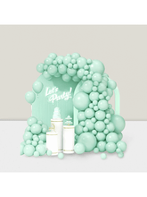 120pcs Mint Green Balloon Arch Kit Mixed Sizes For Birthday Shower Wedding