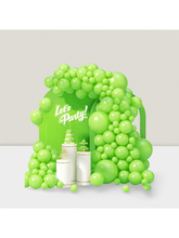 120pcs Lime Green Balloon Arch Kit Mixed Sizes For Dino Halloween Or Party