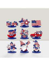 18Pc 4th of July Patriotic Table Centerpieces Red White Blue
