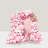 Pink Bow Balloon Garland Kit For Coquette Birthday, Shower & Bridal Party Decor