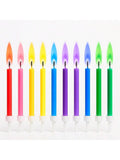 24-Pcs Colorful Birthday Cake Candles With Holders Included
