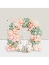 157PCS Dusty Pink & Green Balloon Arch Kit For Showers, Gender Reveals, & Parties
