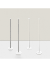 4pc Adjustable Balloon Stand Set 1.5ft to 7ft for Party Decor