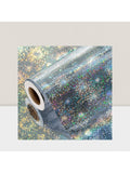 Holographic Wrapping Paper Roll 17x32.8ft Sparkle Foil for Parties & Holidays