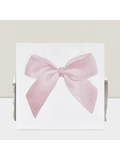 100-Piece Pink Bow Cocktail Napkins for Parties Showers and Holiday Events