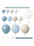 139pcs Dusty Blue Balloon Garland Kit For Showers, Weddings, & Gender Reveal Parties