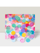 1 Inch Multicolor Tissue Confetti 3.5oz for Party and Celebration Decor