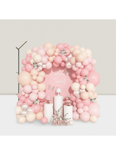 157-Pc Pink Balloon Arch Kit Pastel, Ivory, and Nude for Wedding, Shower, or Gender Reveal