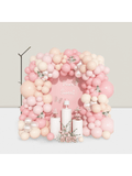 157-Pc Pink Balloon Arch Kit Pastel, Ivory, and Nude for Wedding, Shower, or Gender Reveal