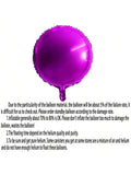18 Inch Hot Pink Foil Balloons 25 Pc for Birthday Bachelorette and Party Favors