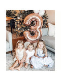 40 Inch Rose Gold Number 9 Foil Balloon for Birthday Wedding or Anniversary