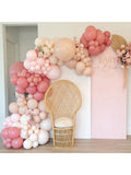 84-Piece Vintage Pink Balloon Arch for Bridal Shower, Wedding, or Birthday