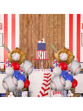 Baseball Balloon Party Kit with Glove, Bat, and Ball Foils for Birthday or Shower