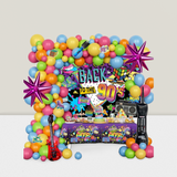90s Party Decorations Birthday Backdrop Balloon Garland Cutouts Table Decor