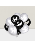24PCS 12" Wolf Latex Balloons Wild Theme Birthday Festival Decor