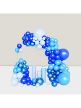120-Piece Royal Blue Balloon Arch Kit for Shower, Birthday, Graduation, or Party