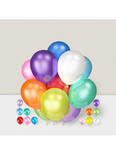 120 Pc 12 Inch Rainbow Latex Balloons for Birthday Wedding and Shower Decor