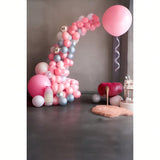 600pcs Pink & White Balloon Set for Wedding and Bridal Shower Garland