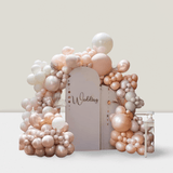 Blush Pink Balloon Garland Kit Double-Stuffed Balloons for Shower & Birthday