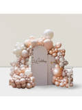 Blush Pink Balloon Garland Kit Double-Stuffed Balloons for Shower & Birthday