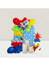 159PCS Toy-Themed Balloon Arch Kit in Red, Blue, Yellow & Green