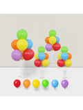 4PCS Balloon Stand Kit Table Centerpieces for Rainbow Birthday Decor