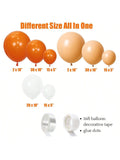 DIY Orange Balloon Arch Kit "Little Cutie Is On The Way" Showers & Birthday Party Decor