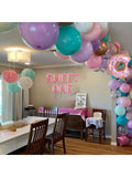 Sweet One Donut Balloon 1st Birthday Party Decoration For Girls Or Boys