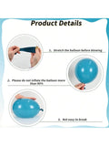 112-Piece Blue Balloon Arch Kit – Ocean Theme Decor For Boys' Birthday Or Baby Shower Party -