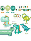 Dinosaur Birthday Decorations Dino Balloons Banner Confetti Party Supplies