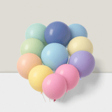 15 Pc 18 Inch Pastel Latex Balloons for Birthday Wedding and Party Garland Decor