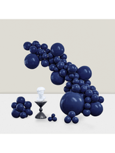 127Pcs Navy Blue Balloon Arch Kit Mixed Sizes For Graduation, Wedding & Party Decor