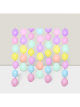 100pcs 10" Macaron Link Balloons Pastel Party Decorations