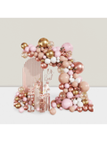147pcs Rose Gold Balloon Arch Kit Metallic Party Decorations
