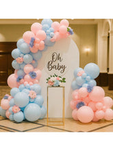 137PCS Gender Reveal Balloon Arch Kit Pink & Blue Party Decorations